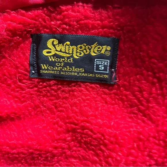 Peterbilt Swingster Red Vintage Logo Jacket